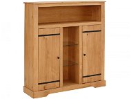 Danish Style Chest of drawers Zina, 130 cm, pine - Chest of Drawers