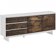 Danish Style Chest of drawers Morgen, 165 cm, brown - Chest of Drawers