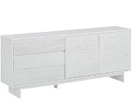 Danish Style Komoda Morgen, 165 cm, biela - Komoda