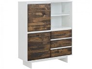 Danish Style Chest of drawers Morgen II., 120 cm, brown - Chest of Drawers