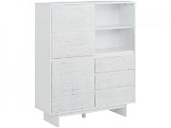 Danish Style Chest of drawers Morgen II., 120 cm, white - Chest of Drawers