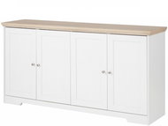 Danish Style Komoda Nana, 158 cm, bílá - Komoda