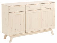 Ohaia Danish Style Chest of Drawers, 128cm, Pine - Chest of Drawers