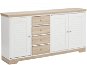 Danish Style Chest of drawers Ramo, 160 cm, white - Chest of Drawers