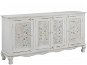 Danish Style Chest of Drawers Radin, 175cm, White - Chest of Drawers