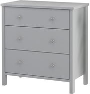 Danish Style Chest of Drawers Tange, 84cm, Grey - Chest of Drawers