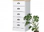 Lender I. Danish Style Chest of Drawers, 91cm, White - Chest of Drawers