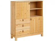 Danish Style Chest of drawers Elis, 118 cm, pine - Chest of Drawers