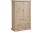 Brussels Danish Style Chest of Drawers, 130cm, Oak - Chest of Drawers