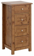 Keef Danish Style Chest of Drawers, 91cm, Dark Oak - Chest of Drawers