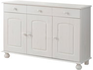 Danish Style Chest of Drawers Belam, 120cm, White - Chest of Drawers