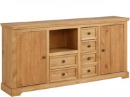 Alia Danish Style Chest of Drawers, 180cm, Pine - Chest of Drawers
