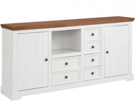 Alia Danish Style Chest of Drawers, 180cm, White - Chest of Drawers