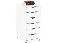 Danish Style Chest of drawers Galte, 66 cm, white - Chest of Drawers