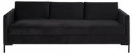 Design Scandinavia Leknes sofa, 214 cm, black - Couch