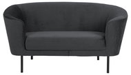 Design Scandinavia Biloxi Couch, 160 cm, Anthracite - Couch