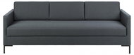 Design Scandinavia Pohovka Leknes, 214 cm, tmavě šedá - Pohovka