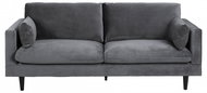 Design Scandinavia Pohovka Sunderland, 199 cm, tmavě šedá - Pohovka
