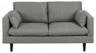 Design Scandinavia Sunderland Sofa, 161cm, Light Grey - Couch