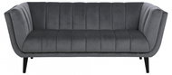 Design Scandinavia Tampa Couch, 184 cm, Dark Grey - Couch