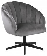 Design Scandinavia Swivel armchair Gina, gray - Armchair