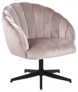 Design Scandinavia Gina Swivel Armchair, Pink - Armchair
