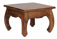 Brüxxi Konferenční stolek Opium, 60 cm, masiv Sheesham - Konferenční stolek