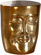 Brüxxi Odkládací stolek Elmo, 39 cm, zlatá - Odkládací stolek