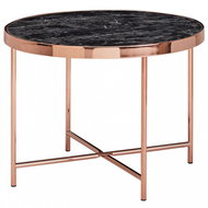 Brüxxi Odkládací stolek Kirst, 60 cm, černý mramor - Odkládací stolek