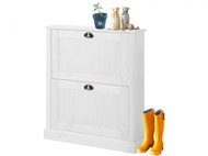 Danish Style Gulan Shoe Rack, 90cm, White - Shoe Rack