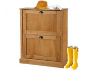 Danish Style Shoe Rack Gulan, 90cm, Beech - Shoe Rack