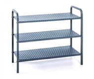 Mortens Furniture Lillien II Shoe Rack, 61cm, Dark Grey - Shoe Rack