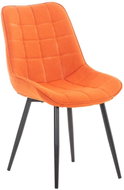 BHM Germany Jídelní židle Gigi, textil, oranžová - Jídelní židle