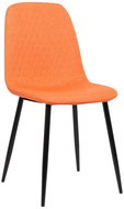 BHM Germany Jídelní židle Giverny, textil, oranžová - Jídelní židle
