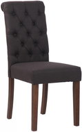 BHM Germany Jídelní židle Lisburn, textil, černá - Jídelní židle