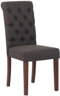 BHM Germany Jídelní židle Lisburn, textil, tmavě šedá - Jídelní židle