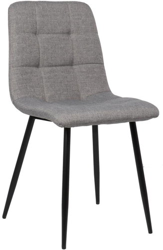 BHM Germany Jídelní židle Tilde, textil, šedá - Jídelní židle - Main image