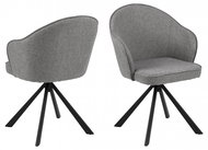 Design Scandinavia Jídelní židle Mitzie, šedá - Jídelní židle