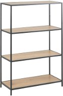 Shelf/Bookcase with 4 Shelves Seashell, 114cm, Oak - Shelf