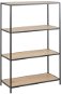 Shelf/Bookcase with 4 Shelves Seashell, 114cm, Oak - Shelf