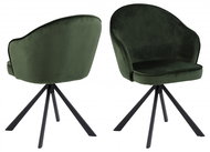 Design Scandinavia Jídelní židle Mitzie, zelená - Jídelní židle