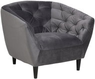 Armchair with Armrests Megan, Dark Grey - Armchair