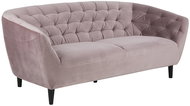 Megan 3-seater sofa, 191 cm, pink - Couch