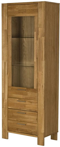 Showcase / glass cabinet Diego, 191.4 cm - Display case - Main image