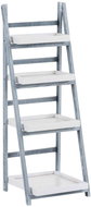 Ladder Shelves Colorado, 115cm, Grey / White - Shelving Unit