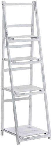 Ladder Shelves Lilla, 151cm, Antique White - Shelving Unit - Main image