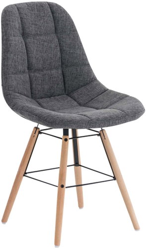 Dining chair Toronto textile gray - Dining Chair - Main image