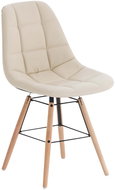 Dining chair Toronto leather cream - Dining Chair