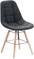 Dining chair Toronto leather black - Dining Chair