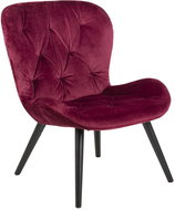 Upholstered Armchair Matylda, Burgundy - Armchair